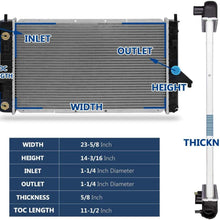 WIGGLEYS RADIATOR GM3010224 FOR 94 95 96 97 98 99 00 01 02 SATURN SC COUPE SL SEDAN SW WAGON 1.9L L4