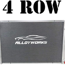 ALLOYWORKS 4 Row All Aluminum Radiator For 1973-1991 Chevy GMC C/K Series Pickup Trucks Blazer Jimmy Engine Cooling Parts
