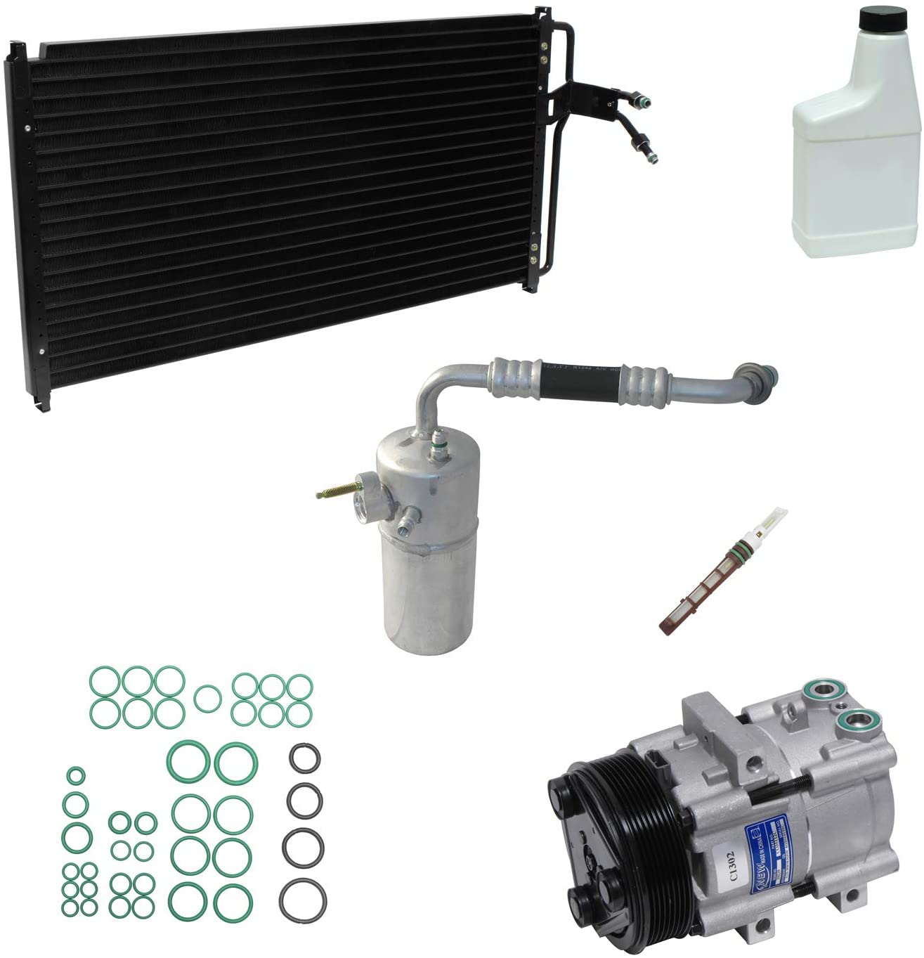New A/C Compressor and Component Kit 1053579 - F-150 F-250 Lobo