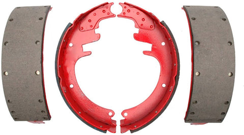 ACDelco 17418R Professional Riveted Rear Drum Brake Shoe Set
