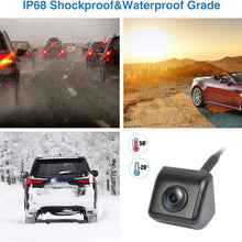 PARKVISION Backup/Front View Camera,IP68 Waterproof Great Night Vision HD Reverse Rear View Backup Cameram,Universal Vehicle Backup Camera System for Cars Pickup Trucks SUVs RVs Vans