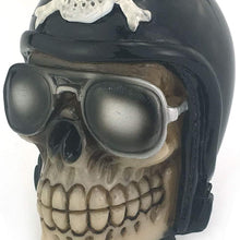 Thruifo Skull Handle Shifter Knob, Pilot Style MT Car Gear Stick Shift Head Fit Most Manual Automatic Vehicles, Red