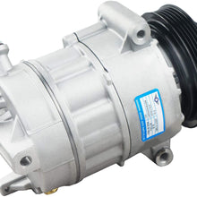 VioletLisa 1pc A/C Compressor & Clutch Compatible with 2013-2016 Malibu LT Sedan 2016 Malibu Premier Sedan 2013-2015 Malibu LS Sedan 2013-2015 Malibu LTZ Sedan