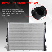 Replacement for 99-09 Bmw 3-Series / Z4 AT/MT OE Style Full Aluminum Core Radiator DPI 2636