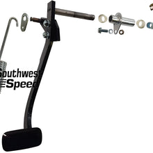 Southwest Speed New 1957 Chevy Factory Replacement Clutch Pedal KIT, TRI-5, 150 210 BEL AIR Nomad Sedan DELIVERY, Includes Pedal Cross Shaft Sleeve BUSHINGS SPACERS Return Spring Bracket Retainer