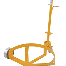 Vestil LO-DC-CI Lo-Profile Drum Caddie with Bung Wrench Handle and Steel Wheel, Steel, 21-5/8" Length, 31-5/8" Width, 37-5/8" Height, 1200 Capacity