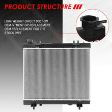 2847 OE Style Aluminum Core Radiator Replacement for Dodge Ram Dakota Mitsubishi Raider 05-11