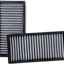 K&N Premium Cabin Air Filter: High Performance, Washable, Helps Protect against Viruses and Germs: Designed For Select 2000-2014 Toyota/Subaru/Mitsubishi/Lexus Vehicle Models, VF2002