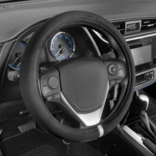 Motor Trend SW2311 Gray WarmTouch 12v Heated Steering Wheel Cover – DC Powered Hand Warmer with Automated Thermostat, Universal Fit for Car Truck Van and SUV