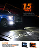 SEALIGHT H11 H8 H9 LED Headlight Bulbs, 60W 10000 Lumens 6000K White, Easy Installation, Low Beam H16 LED Fog Lights, Halogen Replacement CSP Chips, Pack of 2