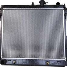 AutoShack RK1499 22.8in. Complete Radiator Replacement for 2009-2012 Chevrolet Colorado GMC Canyon 2006-2010 Hummer H3 3.5L 3.7L 5.3L