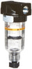 Parker 14F01BB Compressed Air Filter, Removes Particulate, Polycarbonate Bowl, Manual Drain, 5 Micron, 22 scfm, 1/8