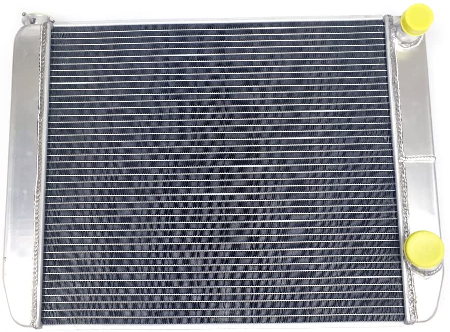 JSD G172 Chevy GM Aluminum Racing Radiator 2 Row Double Pass Overall 26