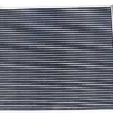 JSD G172 Chevy GM Aluminum Racing Radiator 2 Row Double Pass Overall 26" x19" x3"