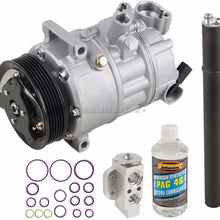 AC Compressor & A/C Repair Kit For Volkswagen VW Golf GTI R32 Jetta GLI New Beetle Eos Audi A3 TT - BuyAutoParts 60-80380RK New