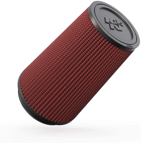 K&N Universal Clamp-On Air Filter: High Performance, Premium, Washable, Replacement Filter: Flange Diameter: 3.5 In, Filter Height: 7 In, Flange Length: 0.875 In, Shape: Round Tapered, RU-3130