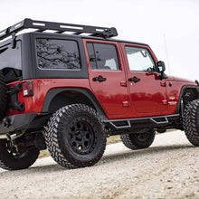 Rough Country LED Roof Rack System (fits) 2018-2020 Jeep Wrangler JL | 50" Light Bar | (2) Cubes | Steel | 10622