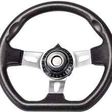 ZXTDR 10.6'' Steering Wheel For Mini Go Kart Buggy Kandi