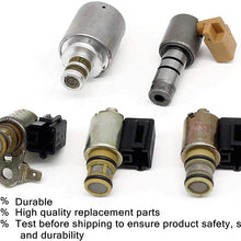 U140E Transmission 5 Piece Shift Solenoid kit for Toyota Camry Corolla Estima Highlande Lexus ES300 3.0L RX 6 5.7L U241 U240E 35240-32010 35290-21010