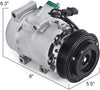 Mophorn CO 11230C 977012P310 Universal Air Conditioner A/C Compressor and Clutch For Hyundai Tucson 2.0L 2.4L Kia Sportage 2.0L 2.4L A/C Compressor 977012S500 4716025