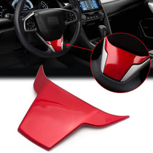 Xotic Tech Red Interior Gear Shift Knob Cover Decorative Trim for Honda Civic 10th Gen 2016 2017 2018 2019 2020 Automatic Transmission