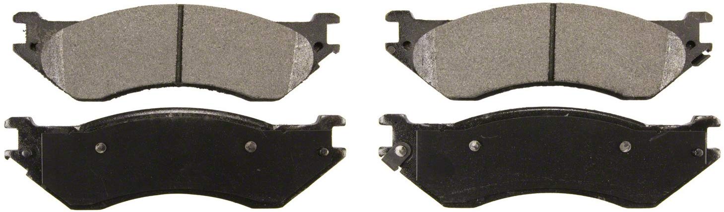Wagner Severe Duty SX702A Semi-Metallic Disc Pad Set Includes Installation Hardware, Rear