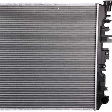 ECCPP Auto Parts Plastic Aluminum Replacement Radiator for2009-2010 Dodge Ram 1500 2010-2014 Ram Ram Pickup/2500/3500 CU13129 CH3010353,13129