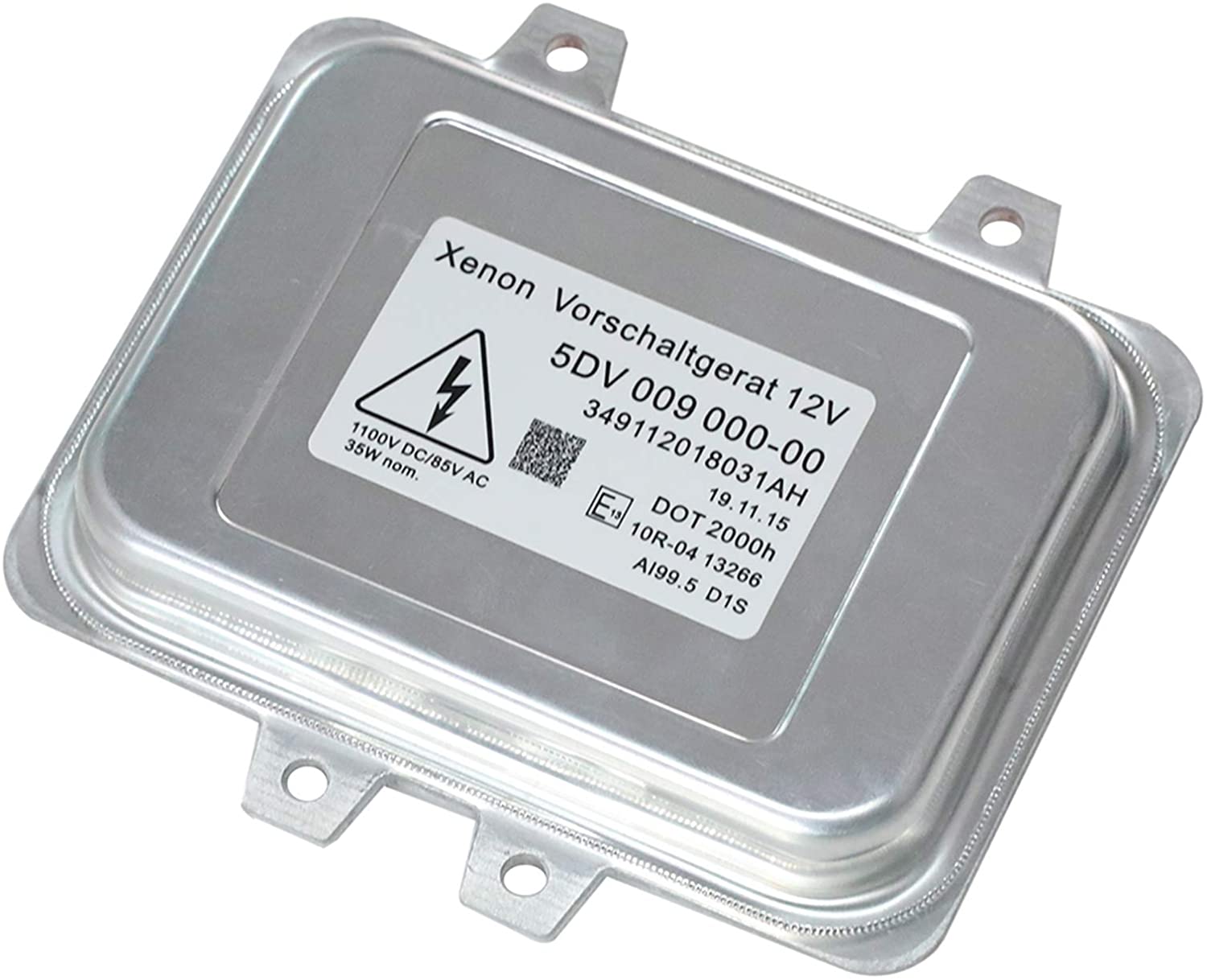 Yikesai 5DV 009 000-00 Xenon Hid Headlight Ballast Control Unit Replacement for 2007-2014 Cadillac Escalade & 2006-2009 BMW E60 & 2008-2014 Ch r ysl er Town Country (5dv 009 000-00)