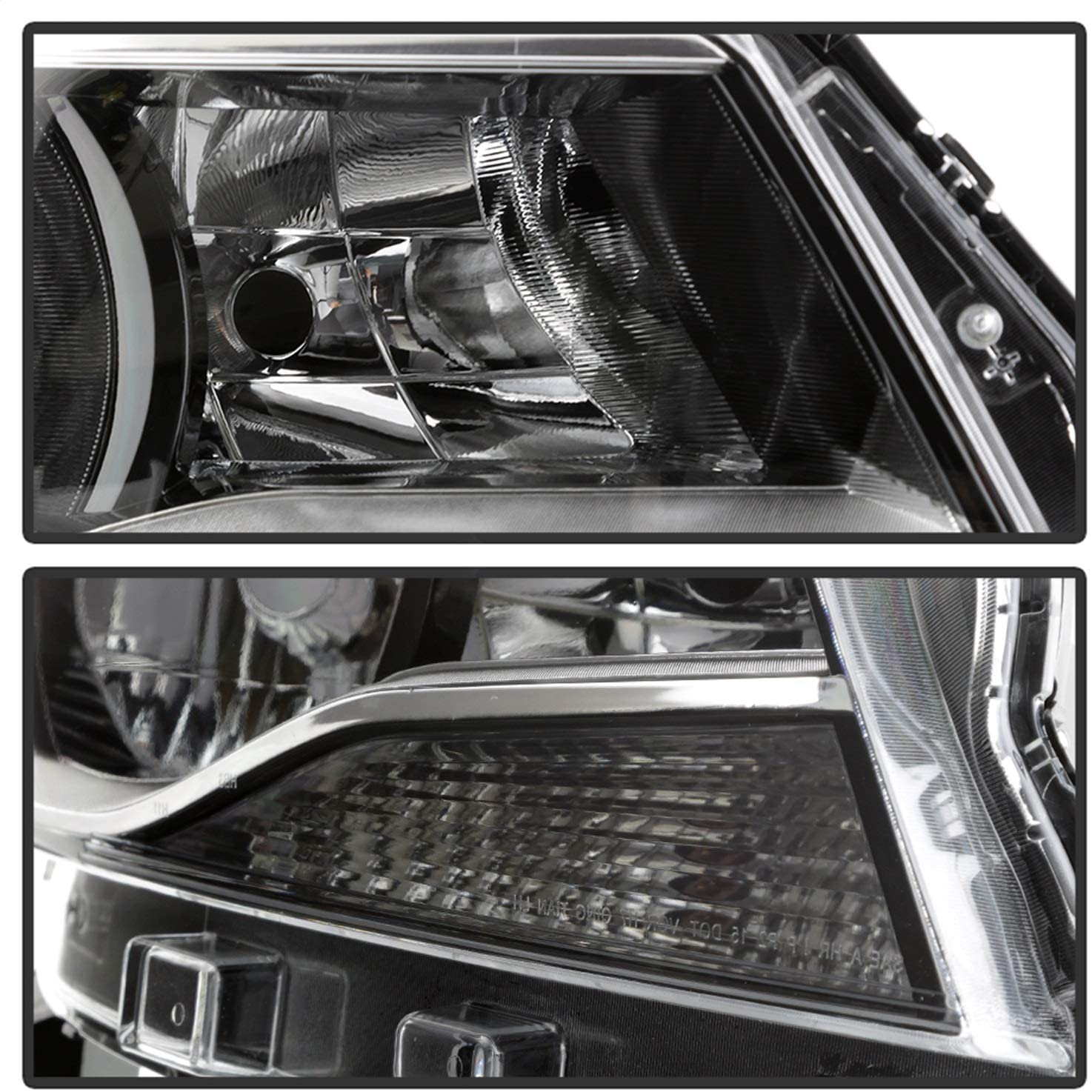 Spyder Auto 9040542 XTune Headlight Right OEM Halogen Models Only Not For Use w/Xenon/HID/Projector Models XTune Headlight