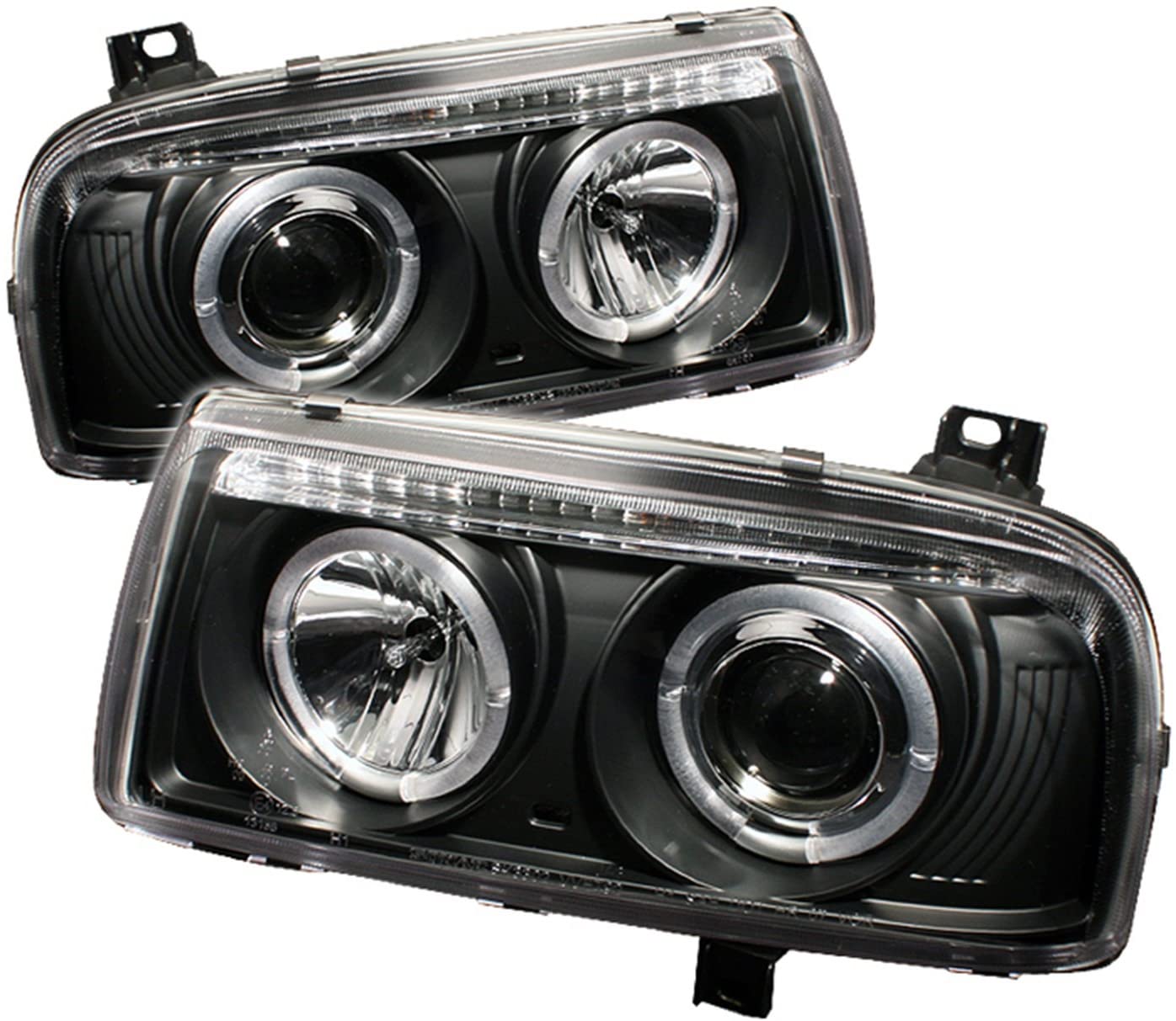 Spyder Auto 444-VJ93-HL-BK Projector Headlight