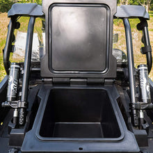 SuperATV Heavy Duty Insulated Rear Cooler/Cargo Box for Polaris RZR XP Turbo/XP 4 Turbo (2016+) - Sealed Lid Keeps Ice in and Mud Out!