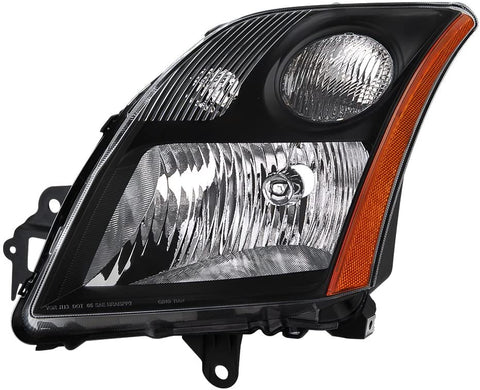 Xtune headlights for Nissan Sentra 07-09 L4 2.0L 2.5 L - OEM Black Right