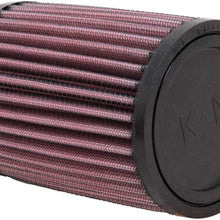 K&N Universal Clamp-On Air Filter: High Performance, Premium, Washable, Replacement Engine Filter: Flange Diameter: 1.75 In, Filter Height: 5 In, Flange Length: 0.625 In, Shape: Round, RU-0360