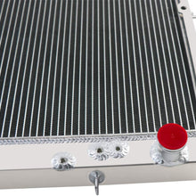 ALLOYWORKS 4 Row Full Aluminum Radiator compatible with 1998-2007 Toyota Land Cruiser HDJ100R FZJ105R HZJ105R 4.2L/1HZ AT/MT