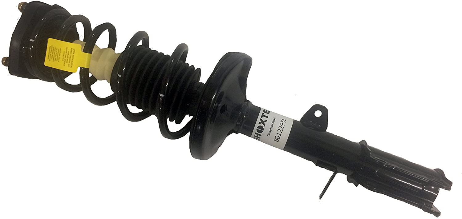 Shoxtec Rear Left(1) Complete Strut Assembly, Fits 98,99,00,01,02 Chevrolet Prizm; 93,94,95,96,97 Geo Prizm; 93,94,95,96,97,98,99,00,01,02 Toyota Corolla (Repl. Monroe 171954)