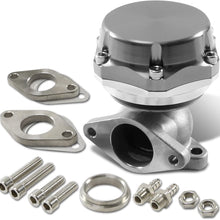 38mm Bolt-on 7/13/20 PSI External Turbo Exhaust Manifold Wastegate (Silver)