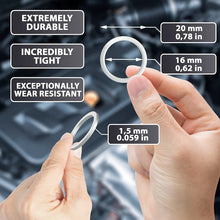 15pcs Oil Drain Plug Crush Washer Gasket Seal – 14mm Replacement for Hyundai/Kia - OEM 21513-23001 Fits Most Popular Models 2001-2022 by AUTOMAJOR