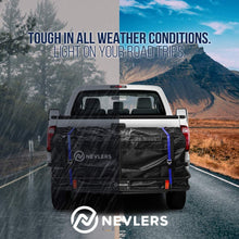 Nevlers 60” L x 20” W x 6” H Folding Hitch Mount Cargo Carrier with Net, 2 Blue Ratchet Straps and Bonus Hitch stabilizer - Waterproof - 500 lb Weight Limit - Great Additional Trunk Space