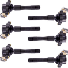 UF354 Set of 6 Ignition Coils Compatible With BMW Land Rover Bentley Rolls-Royce L4 V6 V8 V12 Compatible with C1239 UF-300 UF-354