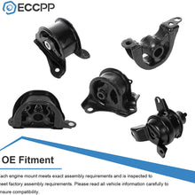 ECCPP Engine Mount and Trans Mounts A6576 A6585 A6520 A6506 A6526 Set of 5 Fit For 1997 1998 1999 2000 2001 Honda CR-V 2.0L