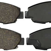 KFE KFE465-104 Ultra Quiet Advanced Premium Ceramic Brake Pad Front Set for: 1996-2015 Honda Civic (CHK Submodel), 1990-2002 Accord 4 Cyl (CHK Body), Insight; Acura CL 4 Cyl