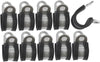AB Tools Brake Pipe Clips Rubber Lined P Clips 1/2