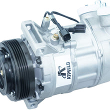 JUN 1pc AC A/C Compressor Compatible with 2008-2012 Land Rover LR2 Volvo S80 V70 XC60 XC70 XC90
