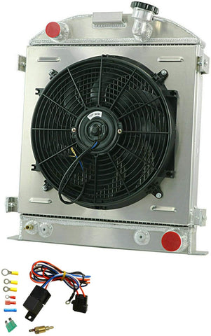 OzCoolingParts 3 Row Core All Aluminum Radiator + 16