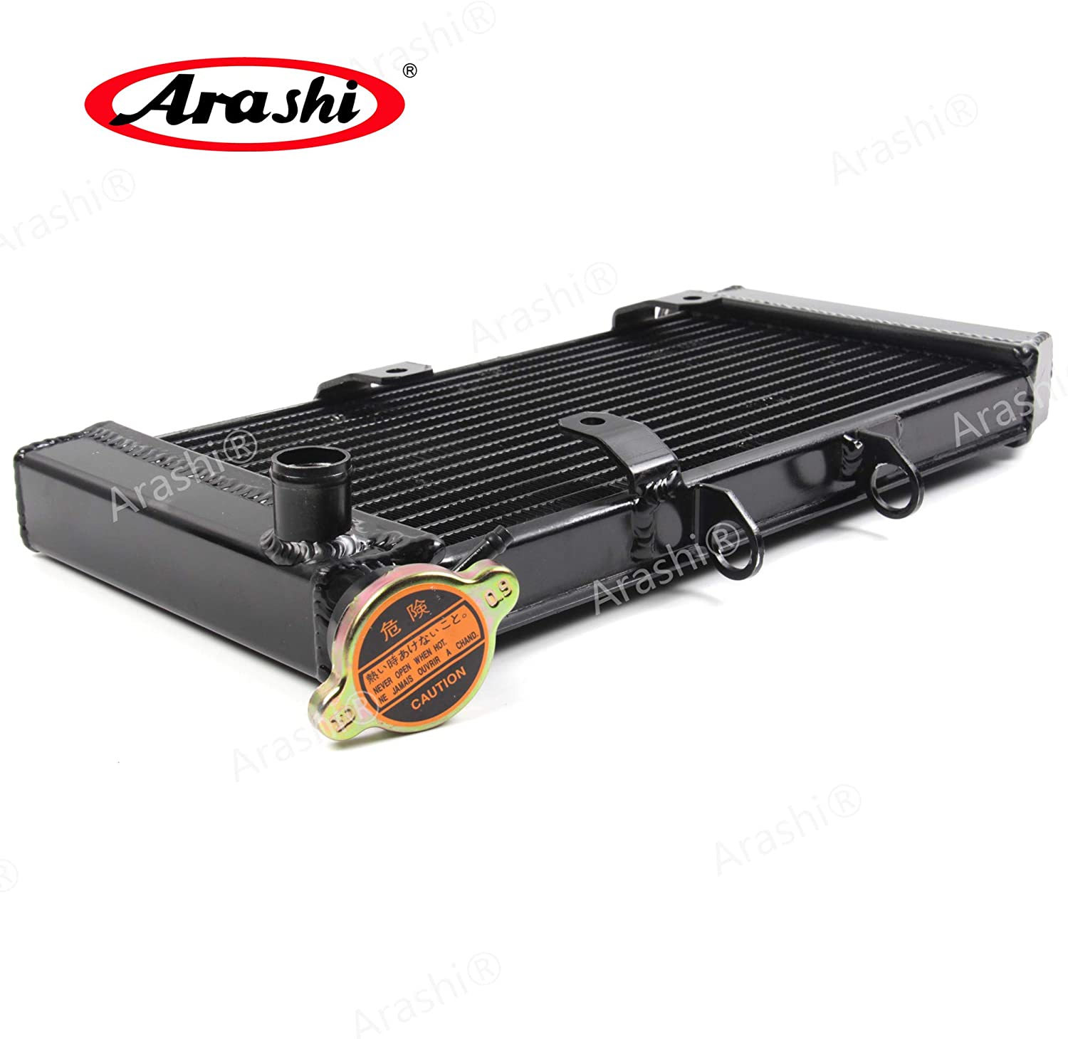 Arashi Radiator Cooling Cooler for HONDA NC700X/ NC700XD / ABS 2012-2017 Motorcycle Replacement Accessories NC 700 X XD NC700 700X 700XD Black 1 Pcs 2013 2014 2015 2016