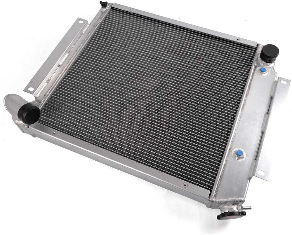 FULL ALUMINUM RACING RADIATOR FOR 1970-1981 Compatible For INTERNATIONAL SCOUT II/PICKUP 5.0 V8 1971 1972 1973 1974 1975 1976 1978 1978 1980