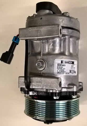 Sanden 4417 AC Compressor and Clutch