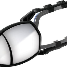 Camco 25653 Universal Clamp-On Towing Mirror (Dual View)