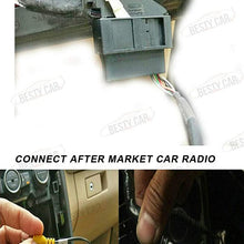 Bestycar 26 PIN RGB to AV CVBS (RCA) Signal Converter Adapter for VW Volkswagen OEM Factory Original Rearview Backup Camera output to aftermarket DVD navigation or Android host Headunit Stereo