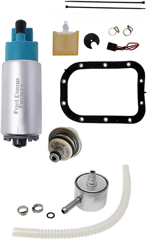 FPF Fuel Pump with Seal, Regulator and Fuel Filter for Harley Davidson 02-07 Softail, Fat Boy, Heritage Classic, Heritage Springer